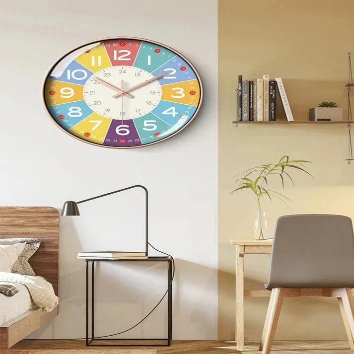 A Beautiful Clock That Won't Distract Their Focus